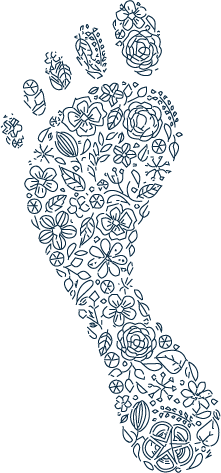 Logotipo podología fisherton - Podología Rosario